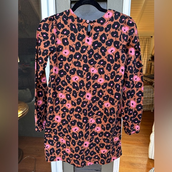 Hanna Andersson Black and Pink Floral Print Dress Size 150 (12) - Picture 5 of 5